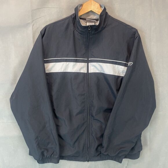 Reebok Vintage Mens Performance Jacket Windbreaker S Full Zip - Picture 1 of 7